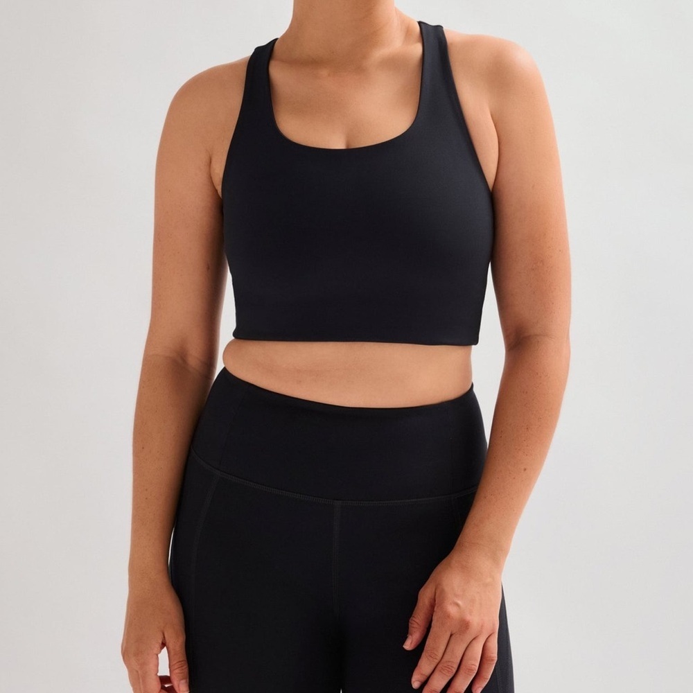 Girlfriend Collective Paloma Racerback Bra Recycled Polyester Spandex S
